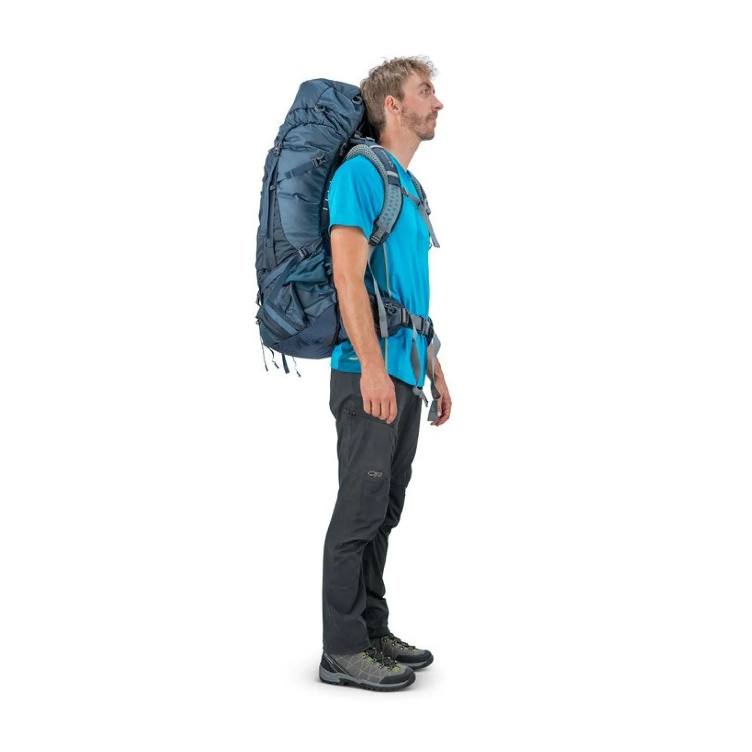 Osprey Atmos AG 65 Backpack with Raincover - Large - Men's Backpacking (SA)