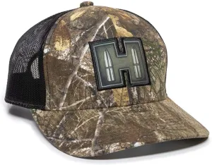 Outdoor Cap Realtree Edge/Black Mesh Back w/Hornady Label, HRN03A