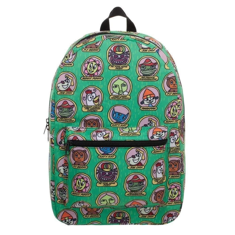 Parappa the Rappa All Over Print Sublimated Backpack