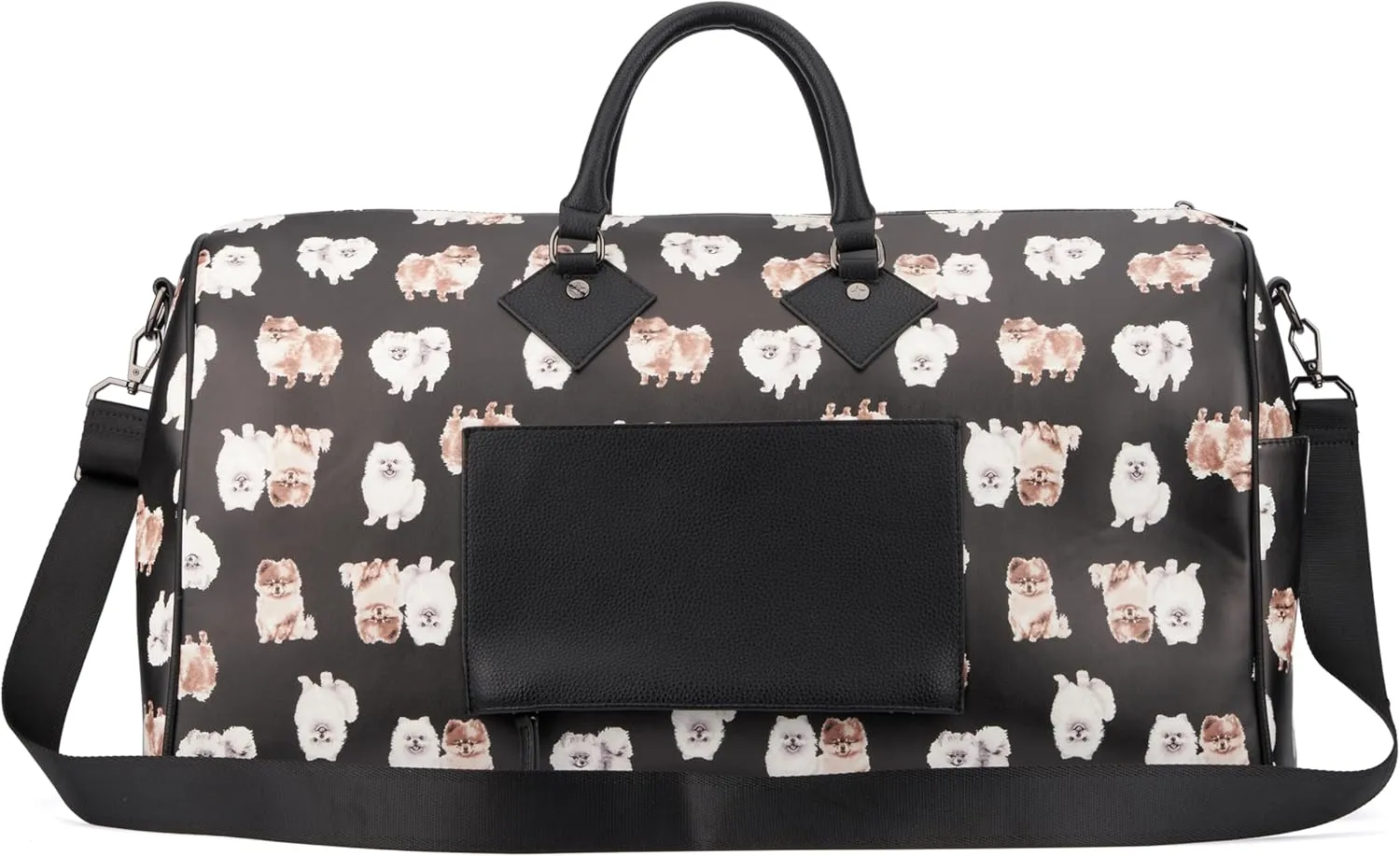 Paris Hilton York Duffle Bag with Puppy Print and LOVES IT Mini Barrel Bag