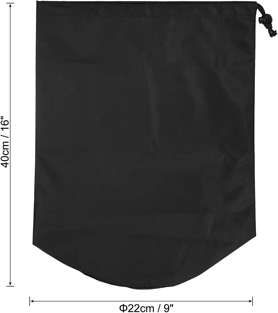PATIKIL Stuff Sack, Waterproof Outdoor Storage Sack Portable Drawstring Dust Flap Bag for Camping Hiking