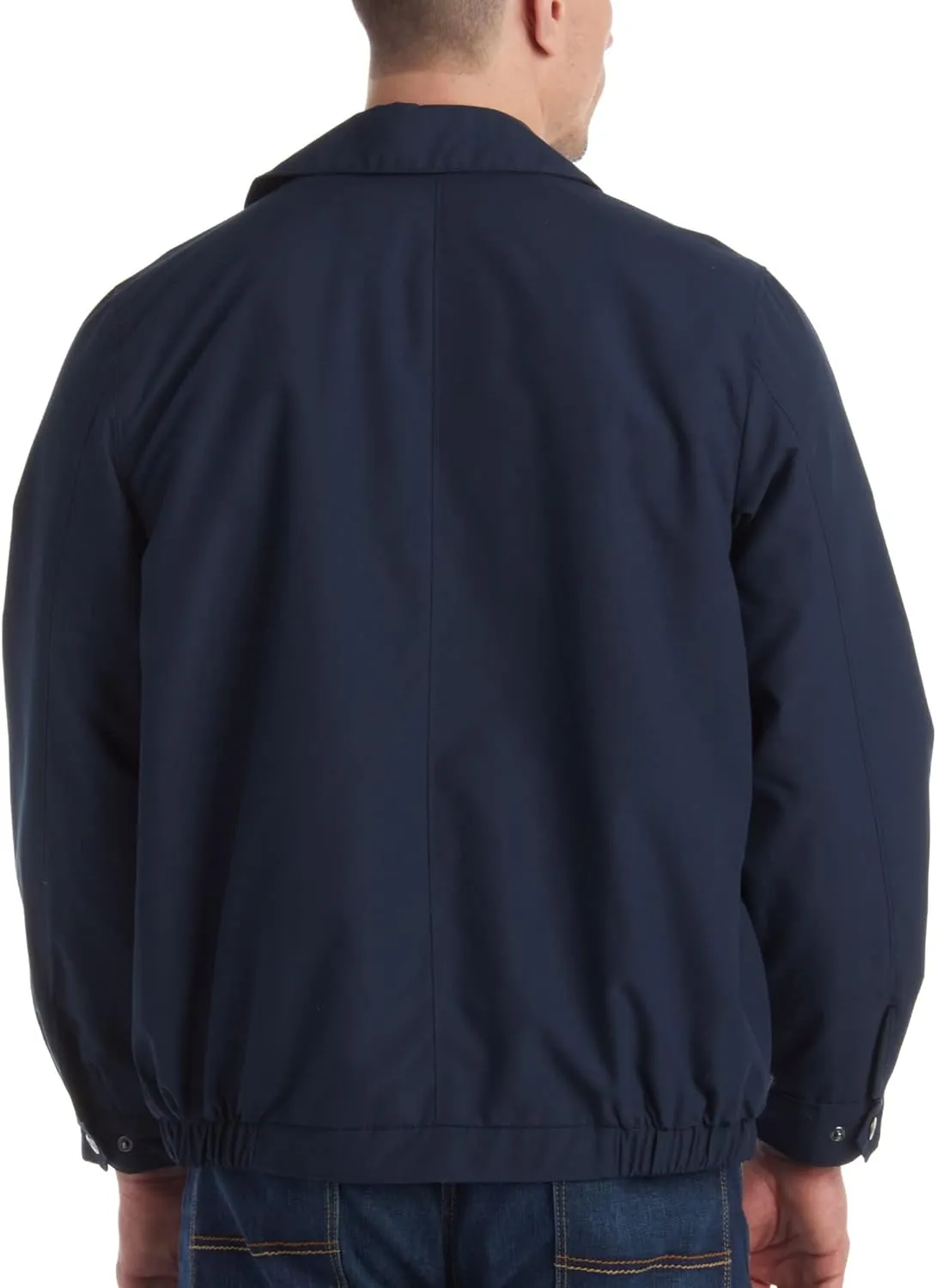 Perry Ellis Mens Golf Jacket - Lightweight Microfiber Water Resistant Windbreaker Jacket for Men with Cinched Waist (S-XL)