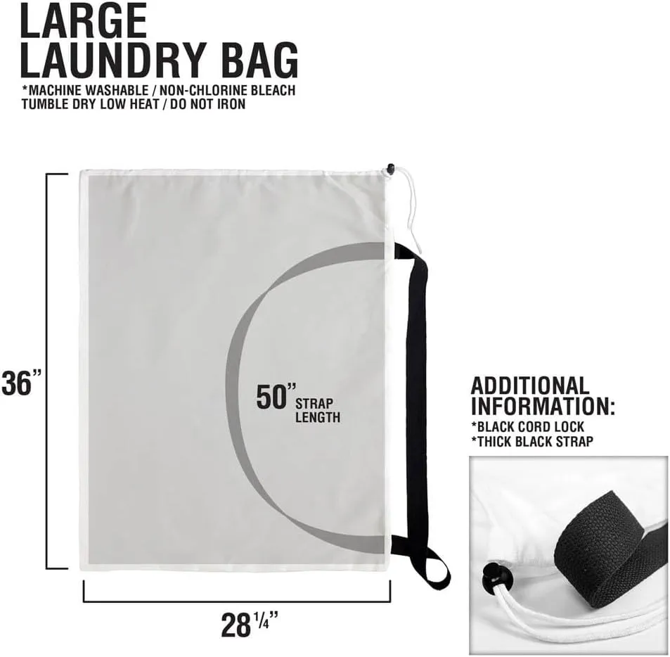 Personalized Any Message Large Laundry Bag