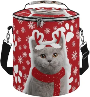 Personalized Camping Cooler Bag - Insulated Portable Ice Pack with Custom Photo&Text, Foldable Leakhotoproof Cooler for Outdoor Activities, Picnics, Hiking, BBQ,Travel