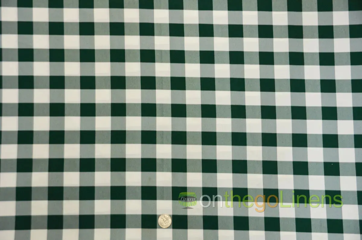 Picnic Checkered Napkin | Gingham Table Napkins | 1x1 Checker | 100% Polyester |