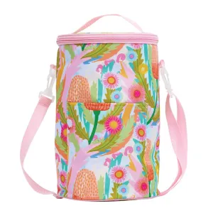 Picnic Cooler Bag Tall Barrel Paper Daisy