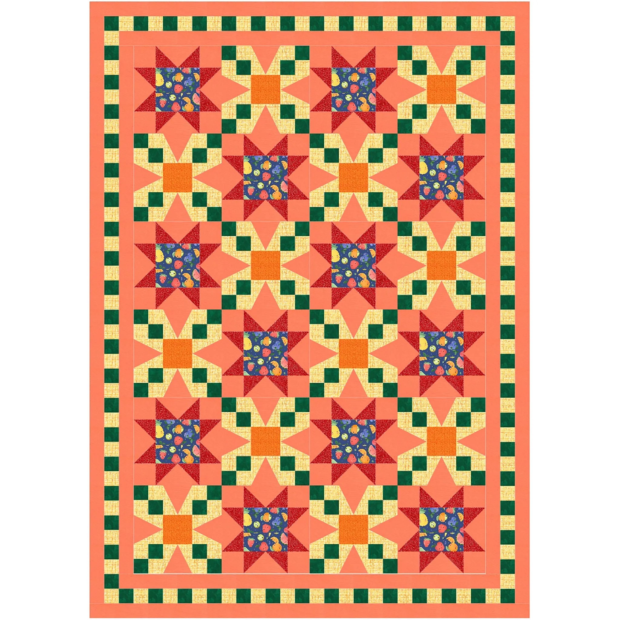 Picnic Quilt Pattern BL2-238w - Wholesale Product