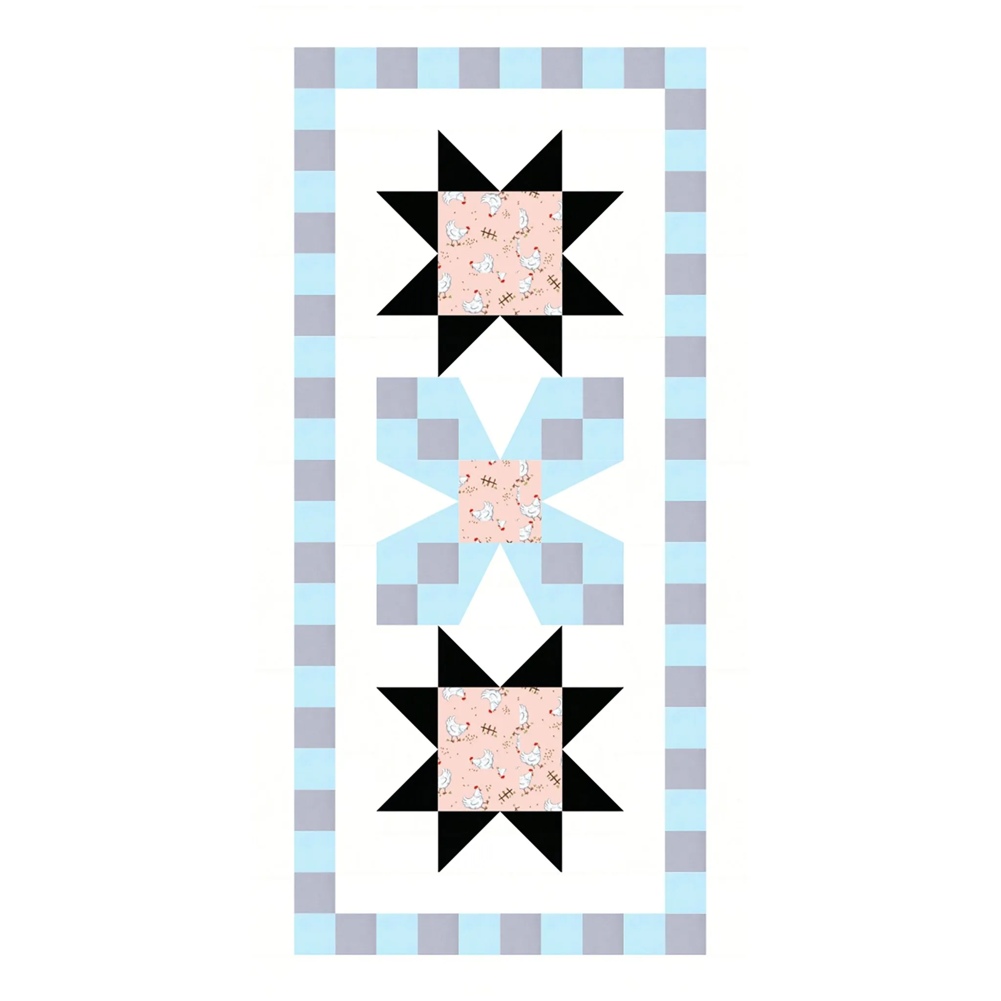 Picnic Quilt Pattern BL2-238w - Wholesale Product
