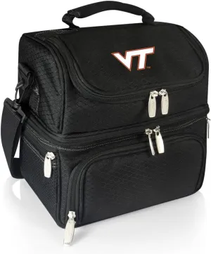 PICNIC TIME NCAA Nebraska Cornhuskers Pranzo Lunch Bag - Insulated Lunch Box with Picnic Set - Lunch Cooler Bag