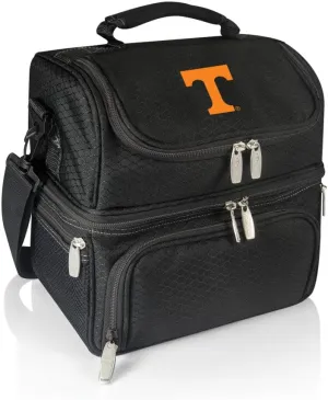 PICNIC TIME NCAA Nebraska Cornhuskers Pranzo Lunch Bag - Insulated Lunch Box with Picnic Set - Lunch Cooler Bag
