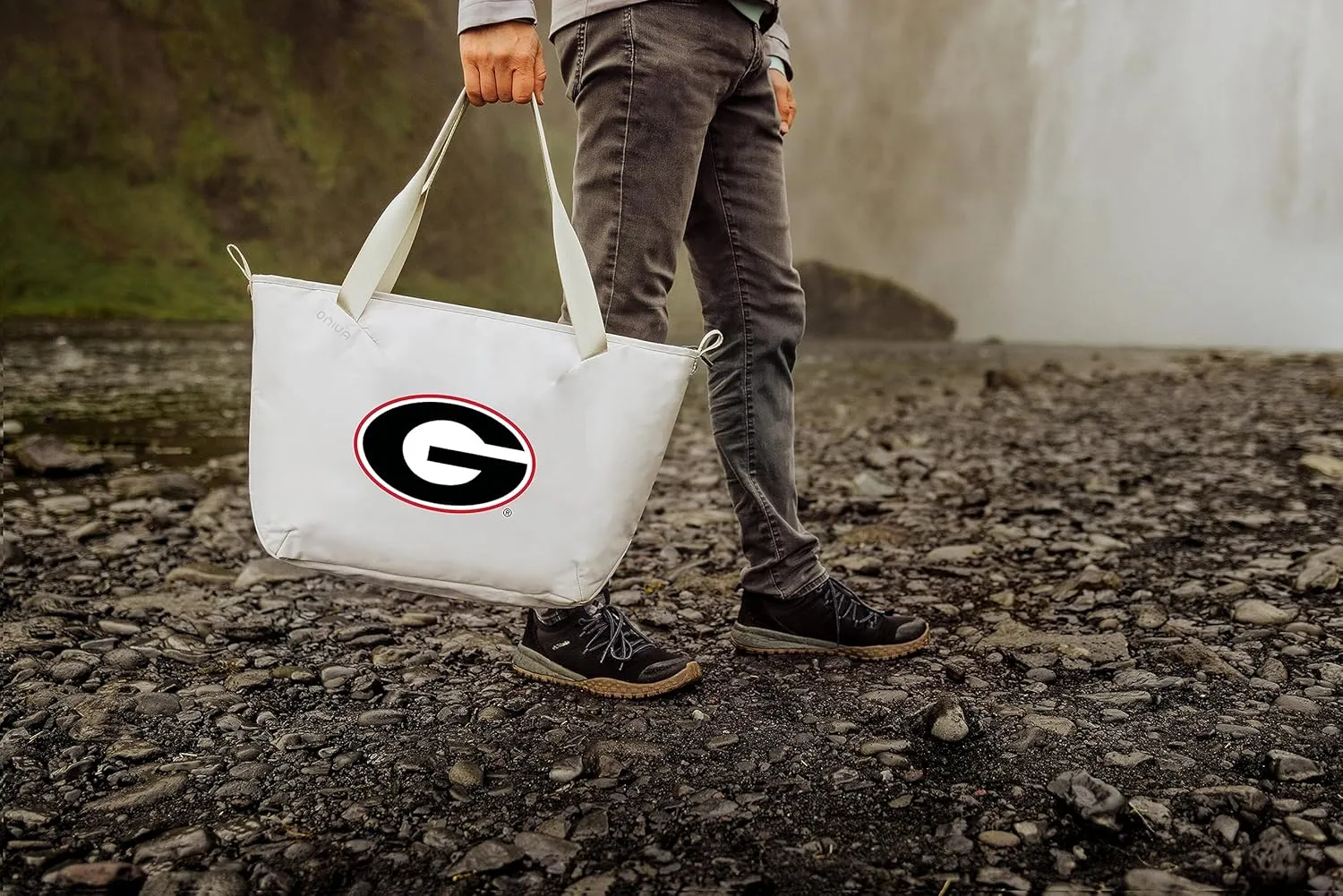 PICNIC TIME NCAA Unisex-Adult NCAA Tarana Lunch Bag with Utensil Set, Recycled Material, Lunch Box, Cooler Bag