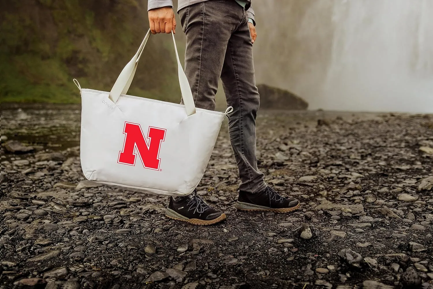 PICNIC TIME NCAA Unisex-Adult NCAA Tarana Lunch Bag with Utensil Set, Recycled Material, Lunch Box, Cooler Bag