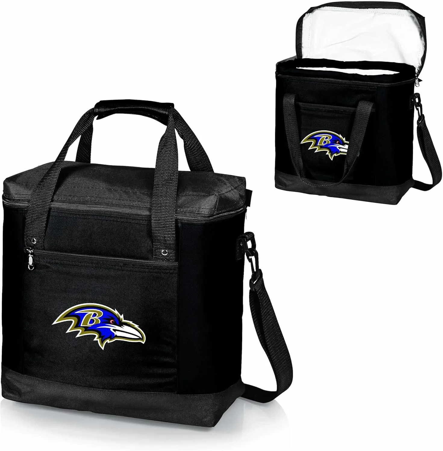PICNIC TIME NFL Montero Tote Cooler Bag - Soft Cooler Bag - Picnic Tote, (Black)