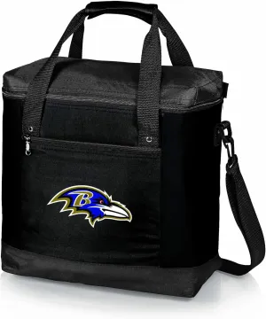 PICNIC TIME NFL Montero Tote Cooler Bag - Soft Cooler Bag - Picnic Tote, (Black)