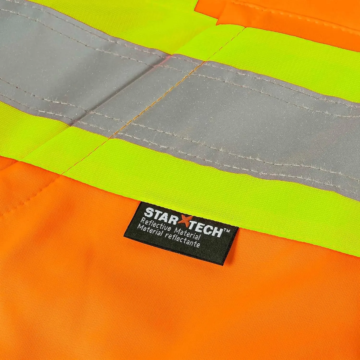 Pioneer High Visibility, Ultra Reflective, Zip-Style Micro Fleece Hoodie