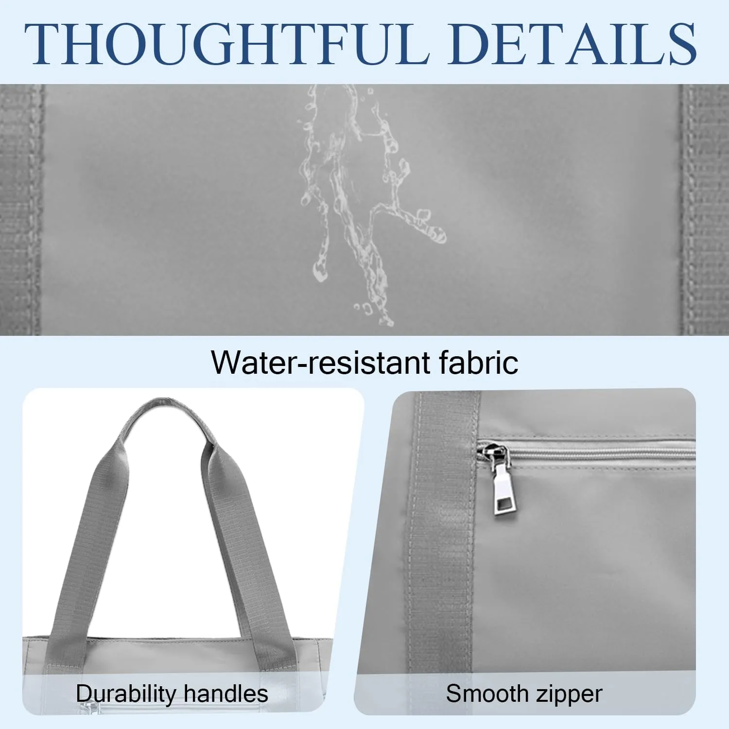PlasMaller Carry On Travel Duffle Bag Packable Luggage Travel Gear Sports Gym Bags Lightweight Tote Shoulder Pack