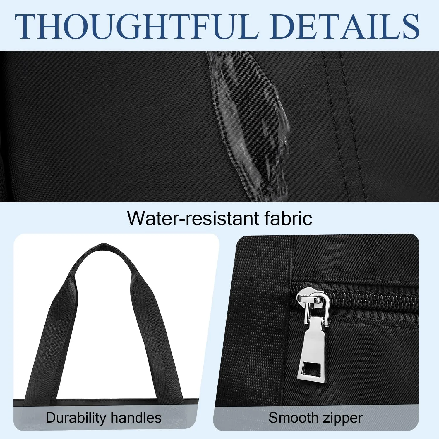 PlasMaller Carry On Travel Duffle Bag Packable Luggage Travel Gear Sports Gym Bags Lightweight Tote Shoulder Pack