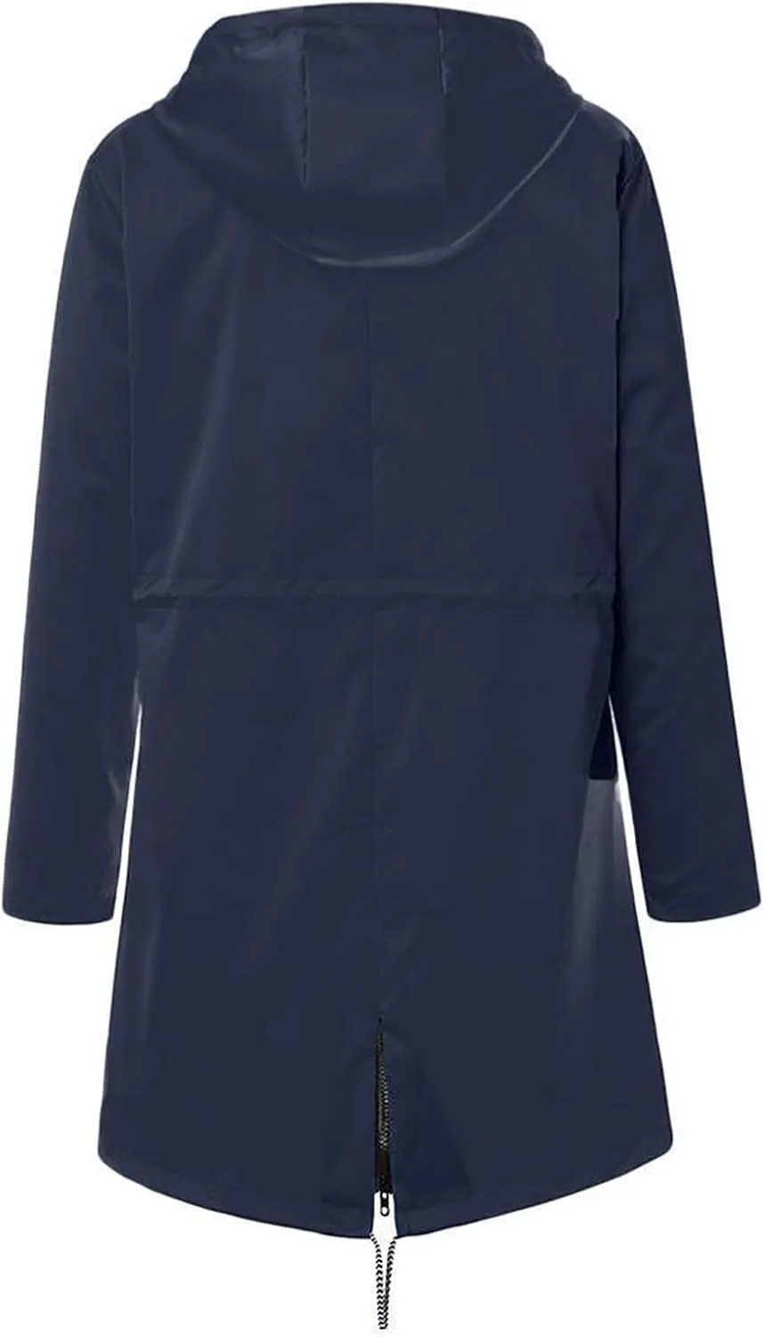 Plus Size Raincoat Women Long Hooded Trench Coats Lined Windbreaker Travel Jacket Outdoor 2023 Long Hooded Jackets