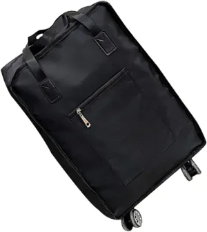 Portable Suitcase Wheels Oxford Cloth Travel Bag Foldable Storage Bag for