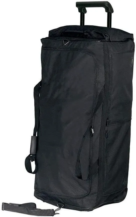 Preferred Nation 30 Inch Rolling Duffle, Black