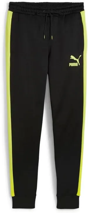 PUMA Mens T7 Iconic Pants Casual Drawstring - Black - Size XL