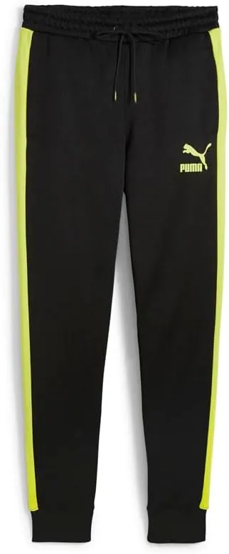 PUMA Mens T7 Iconic Pants Casual Drawstring - Black - Size XL
