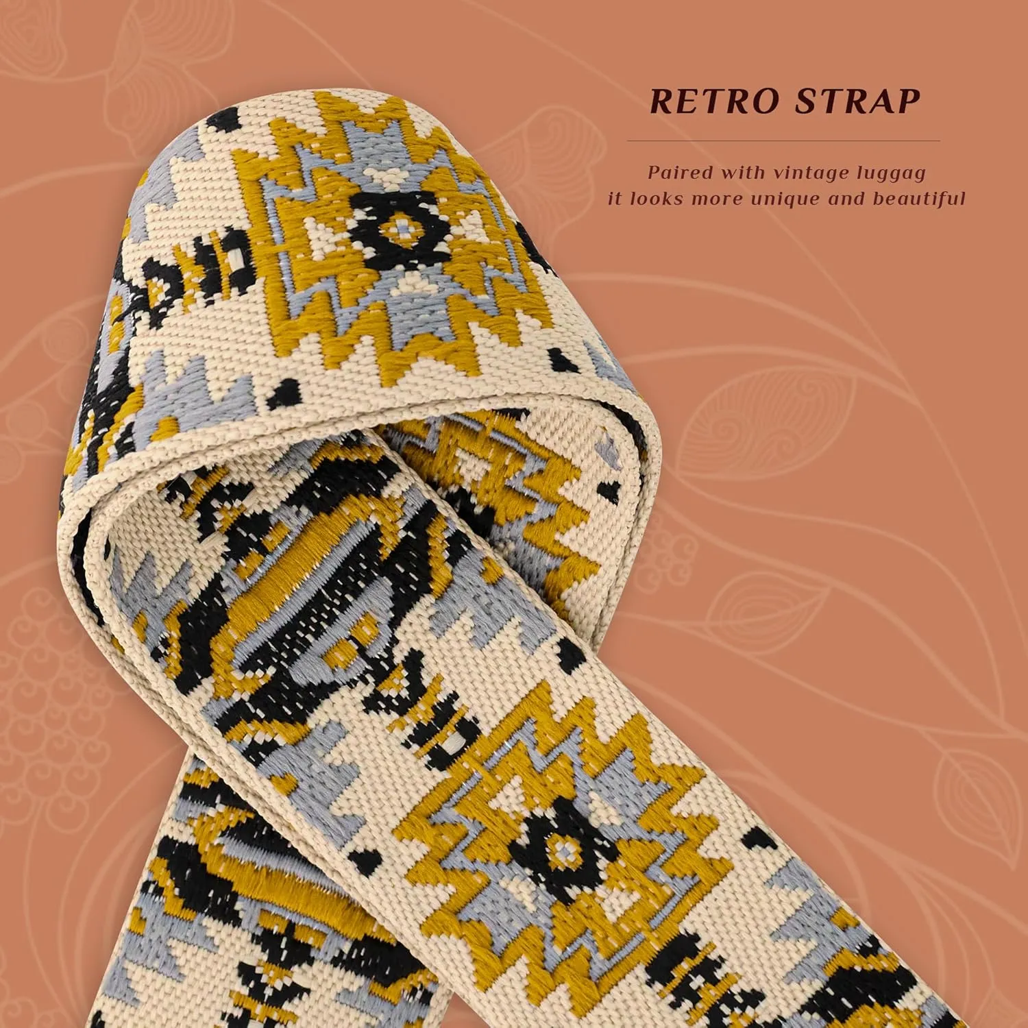 Purse Strap,Replacement Wide Crossbody Strap Adjustable Shoulder Strap for Handbag Bag