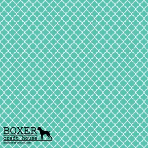 Quatrefoil - Mint