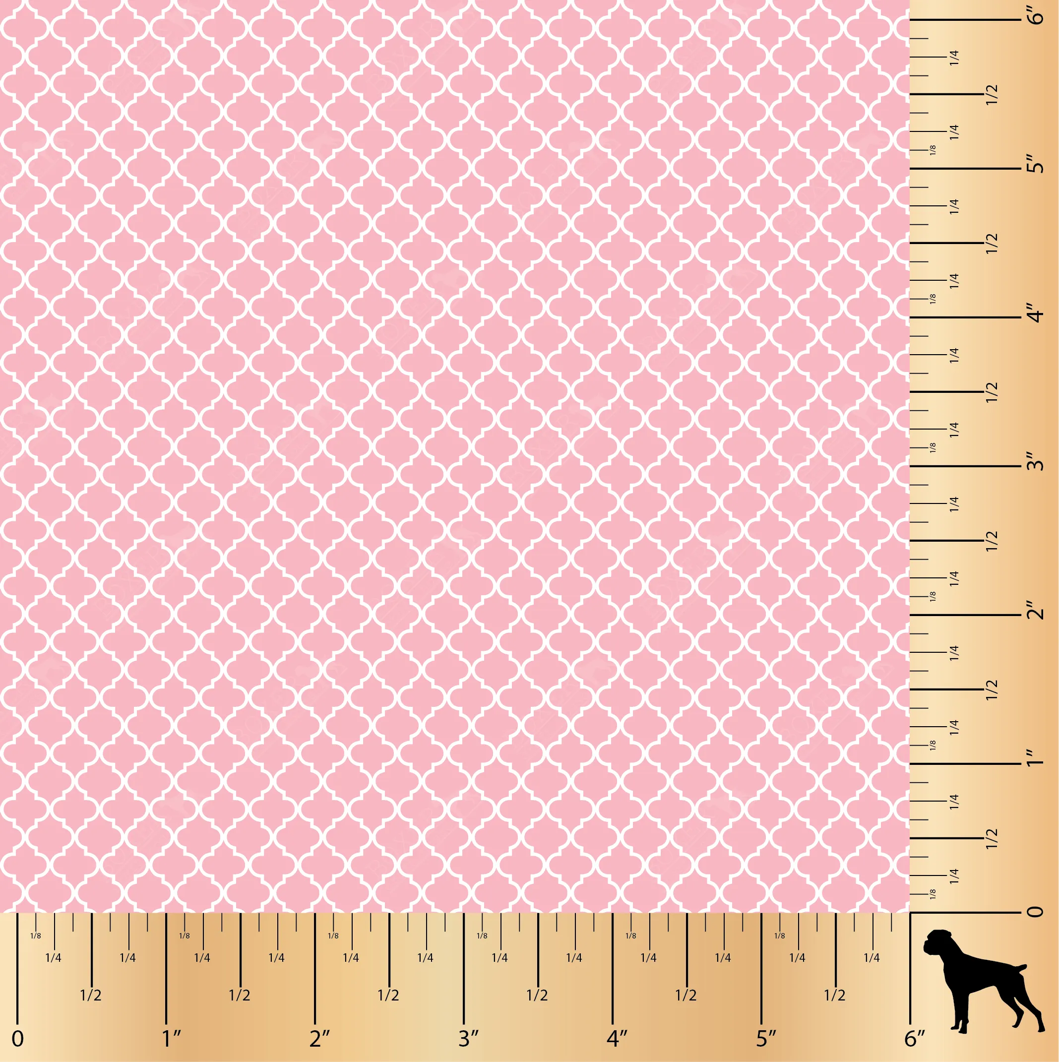 Quatrefoil - Tickled Pink
