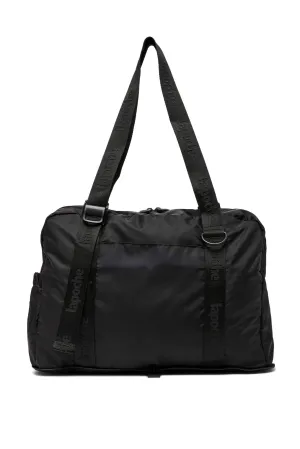 Quinne Black Packable Duffle Bag