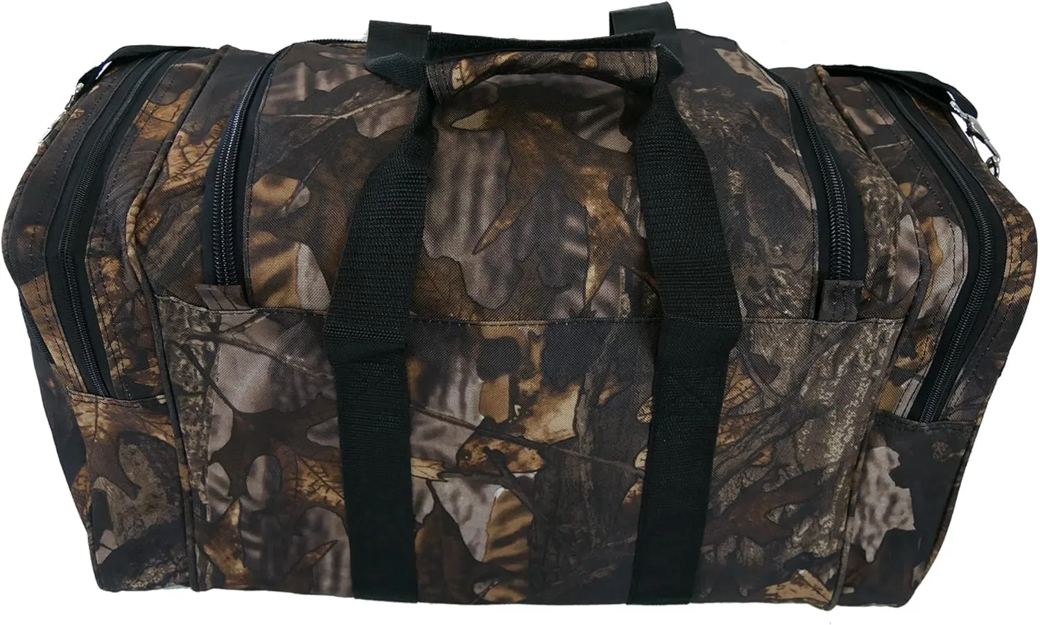"E-Z Roll" 20 Inch Tree Camouflage Duffle Bag/Outdoor/Sports/Gym/Travel Bag in 5 Colors (Black Trim)