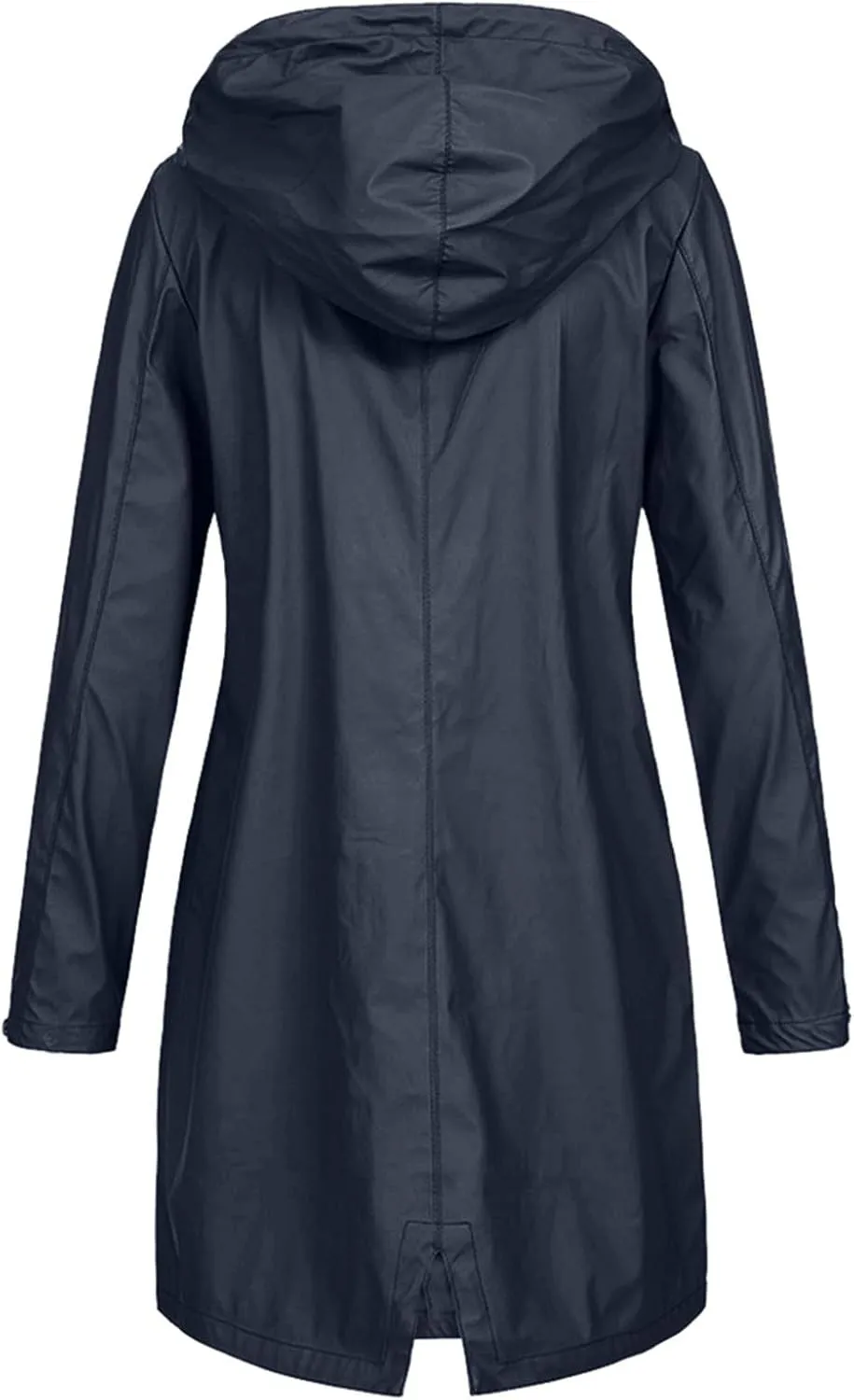 Rain Coat for Women Waterproof Hood Lightweight Outdoor Jacket Long Women's Coat Waterproof Travel Jacket