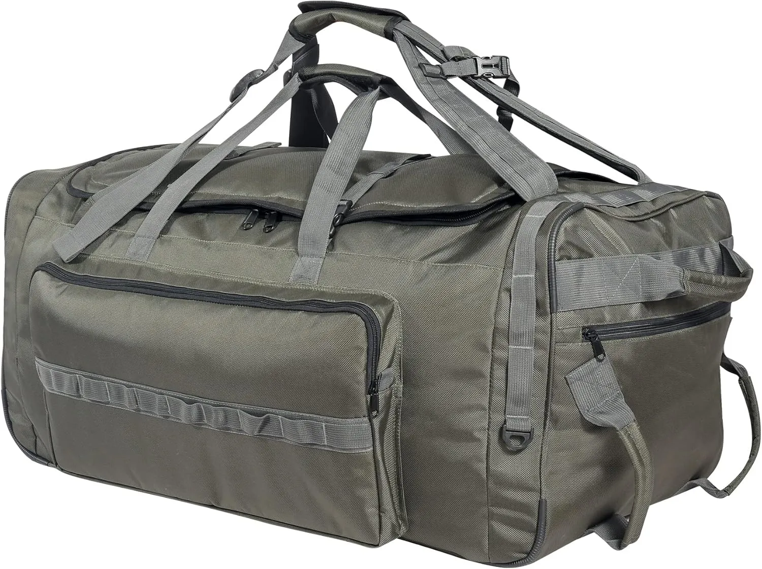 REDCAMP 85L/120L/140L Foldable Duffle Bag with Wheels, Large Travel Duffel Bag