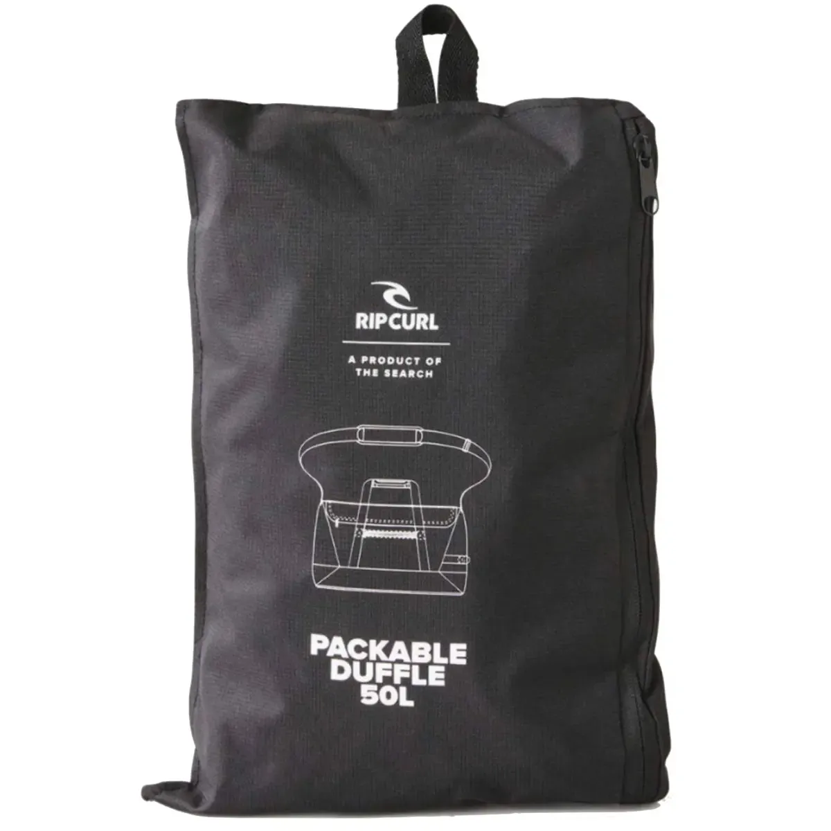 Rip Curl 50L Packable Duffle Travel Bag - Midnight