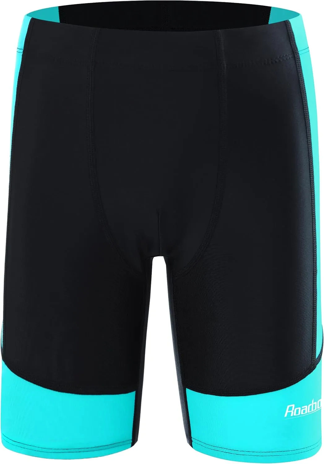Roadbox Boys' Swim Jammers, Quick Dry Youth Competitive Swim Team Shorts, UPF 50  Bathing Athletic Compression Swim Trunks