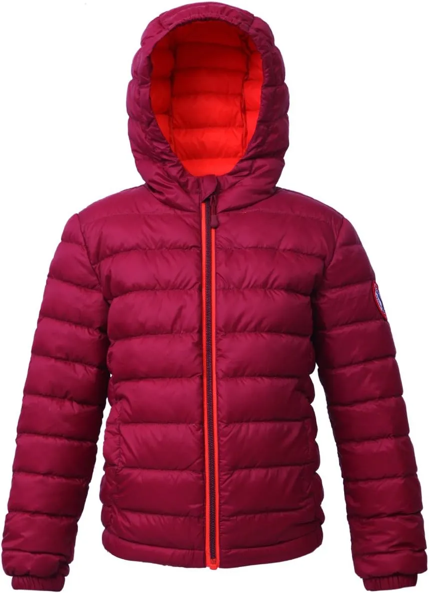Rokka&Rolla Boys' Ultra Lightweight Packable Down Puffer Jacket Coat