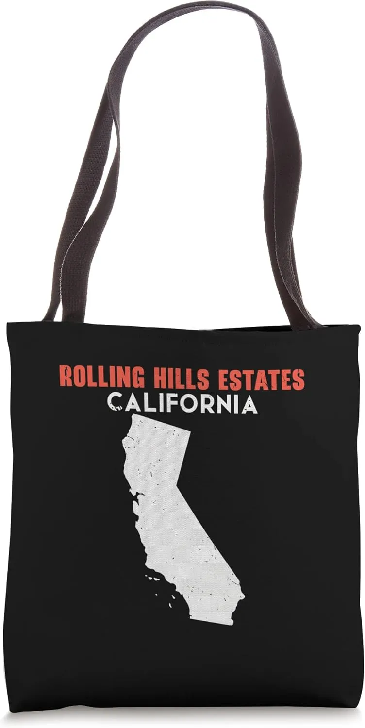 Rolling Hills Estates California USA State America Travel Ca Tote Bag