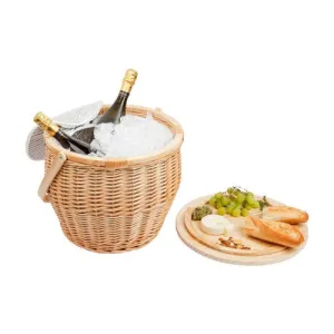 Round Picnic Cooler Basket