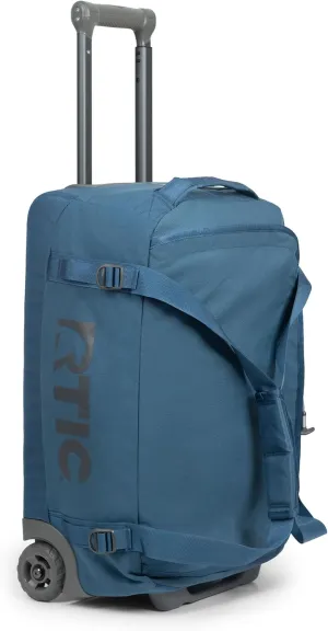 RTIC Road Trip Rolling Duffle Bag with Wheels for Men and Women, Traveling Tote for Camp, Travel, Gym, Weekender, Camping, Overnight Carry On, Sports, Spacious, Water Resistant, Medium, Storm