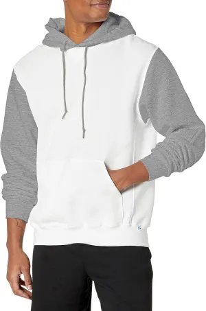 Russell Athletic Men's Dri-Power Color Block Fleece Hoodie