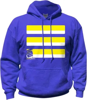 SafetyShirtz Men's 3-Stripe Basic Hi-Vis Shirt & Hoodie