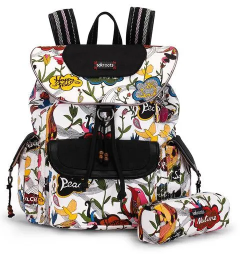 Sakroots Flap Backpack