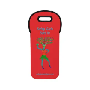 Salty Girls "Salt It!" - Wine Tote Bag