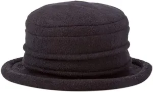 Scala Women's Packable Boiled Wool Cloche