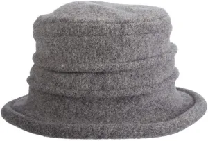Scala Women's Packable Boiled Wool Cloche