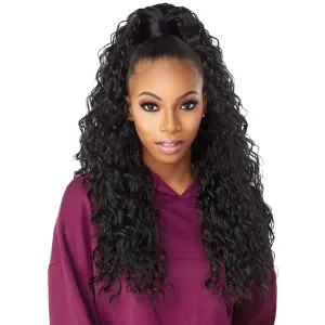 Sensationnel Instant Updown Halfwig Pony - Iud 2 4 Style in 1 Half Wig And Pony Drawstring (2 DARKBROWN)
