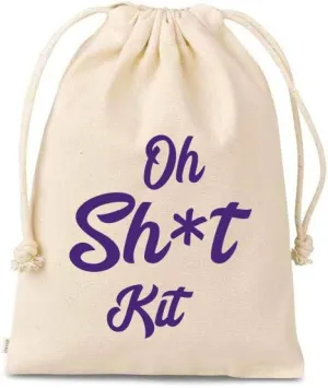 Set of 10 Bags Blue Oh kit bag Bachelorette Party Bridal Shower Party Favor Bag- Girls party Hangover kit bags wedding party survival kit bags Hangover Kit ,drawstring Survival Kit ,Adult Party