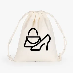 Set of Gorgeous Personalized Shoe Bags, great for hostess or bridal party gifts,shoe bags,cotton drawstring shoe bags,custom shoe bags