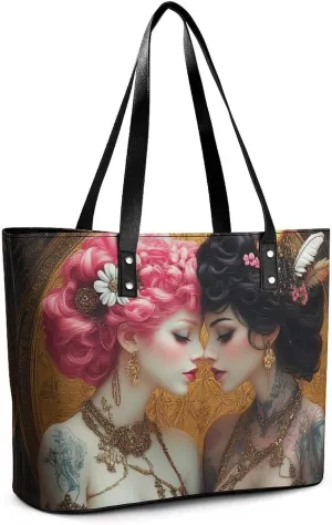 Shopping Bag Work Tote Shoulder Bag for Womens