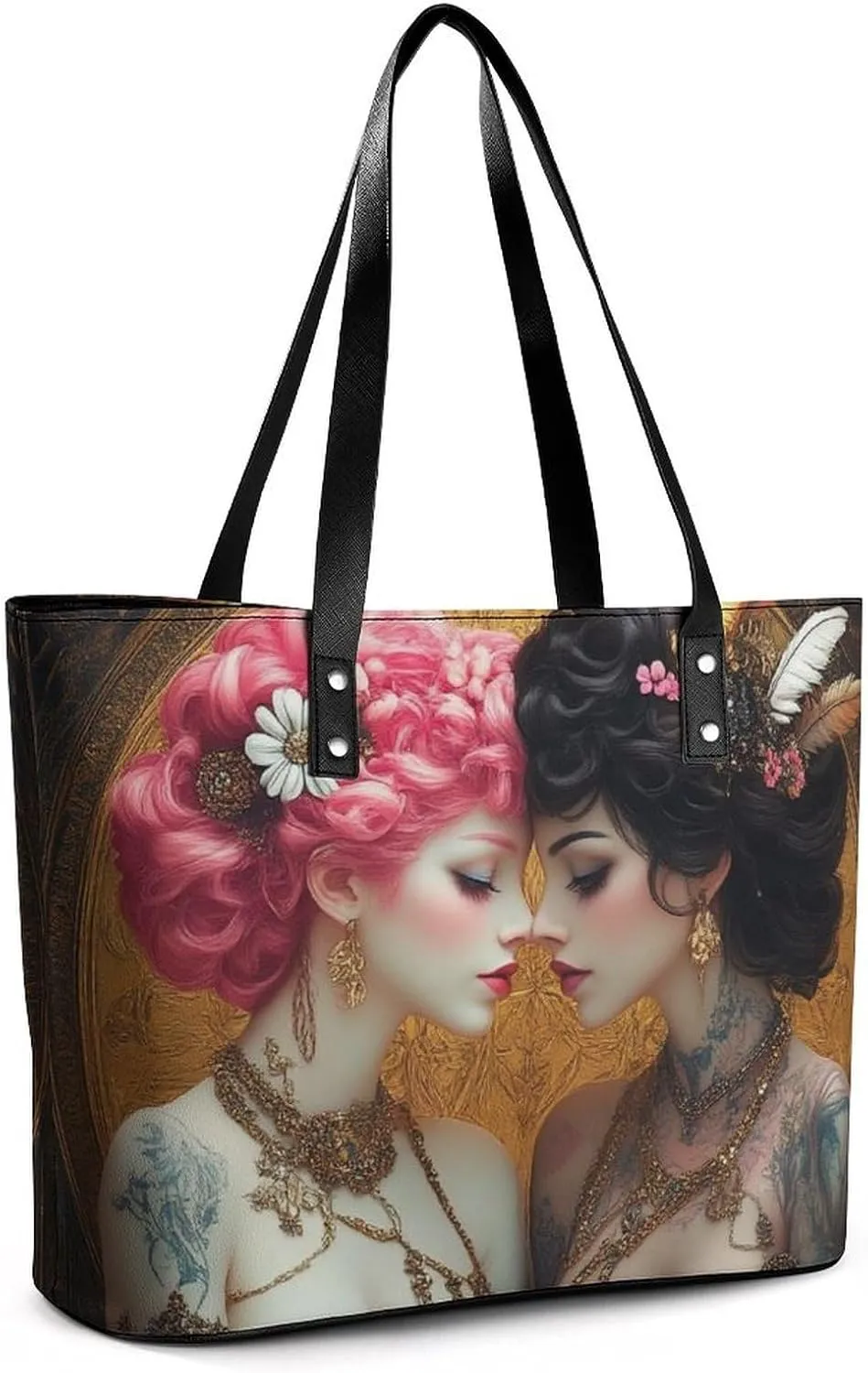 Shopping Bag Work Tote Shoulder Bag for Womens